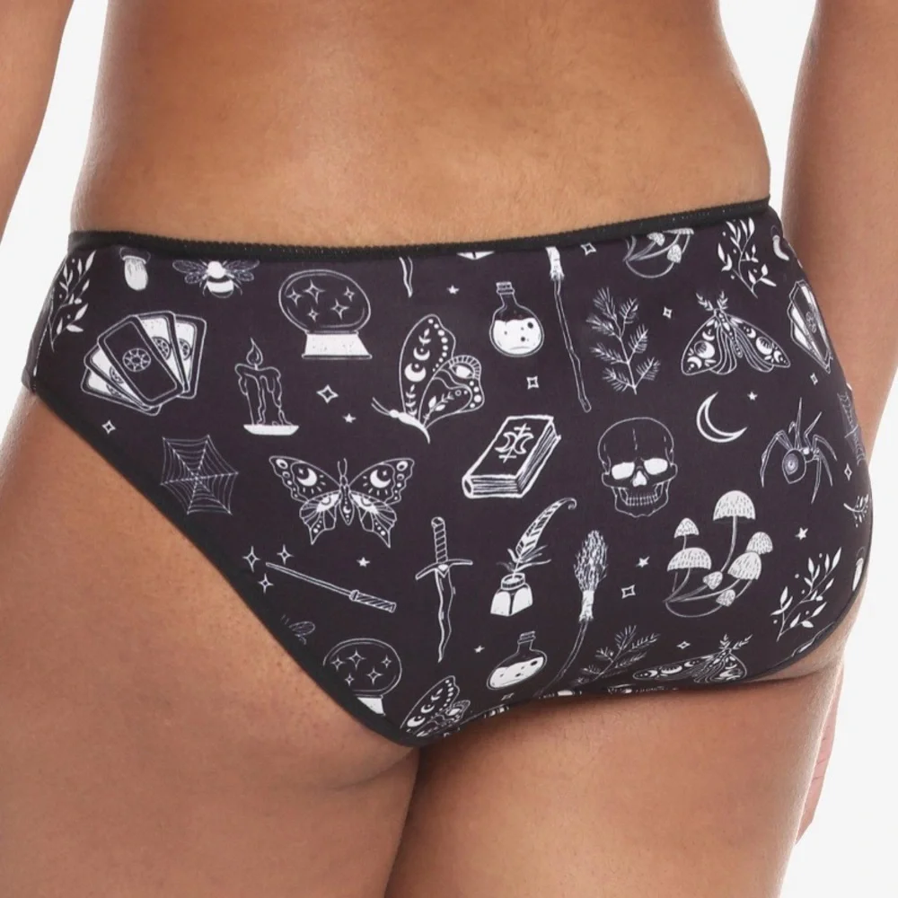 Witchy Items Panty Hot Topic Halloween Goth‎ Gothic
